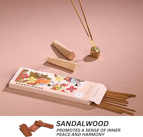 Miniatura 5 de Folkulture Varitas de incienso enrolladas a mano, varillas de inscensos 100% naturales para calma, 100 GMS sin crueldad, varillas de insencia para