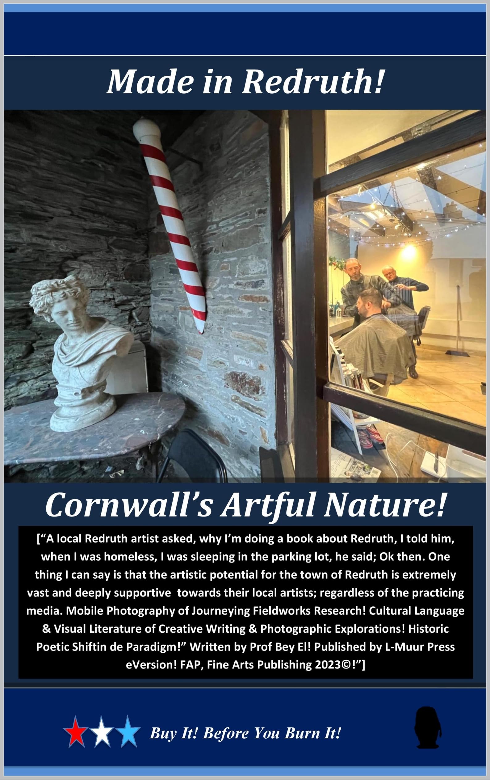 Redruth Cornwall's Artful Nature livre art nature Cornouailles anglais