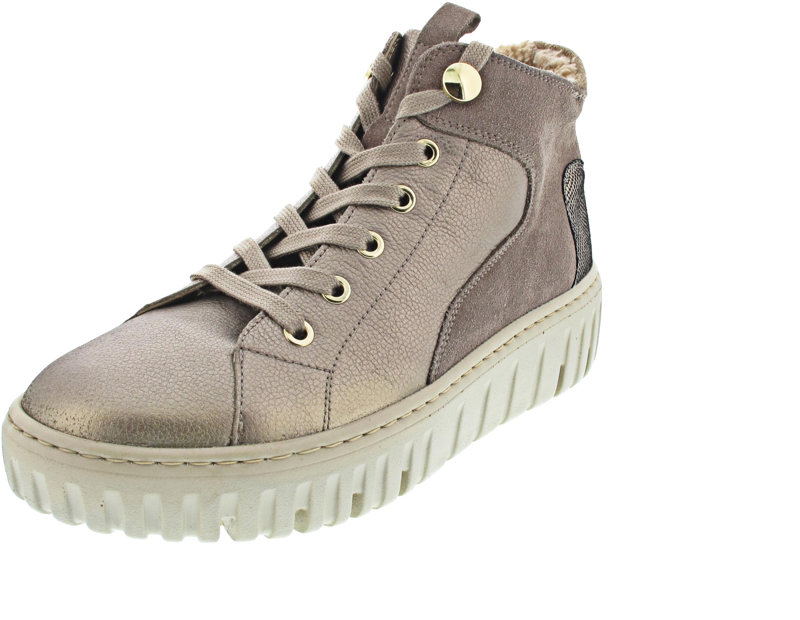 Waldläufer H-Livia Schnürstiefel Beige