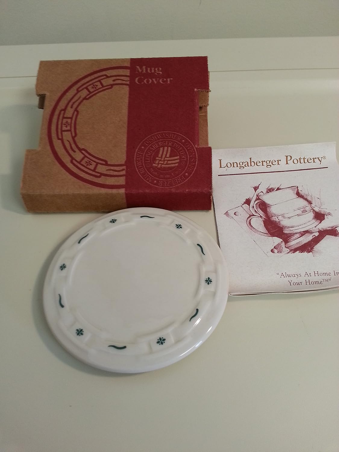 Longaberger Heritage Green Trivet New in Box