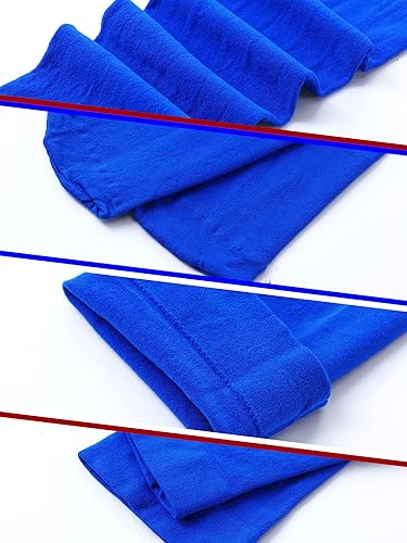 Vista 3 de Boao 4 pares de medias altas de seda para mujer, calcetines de nailon para mujer, accesorios de Halloween, cosplay, fiesta de disfraces