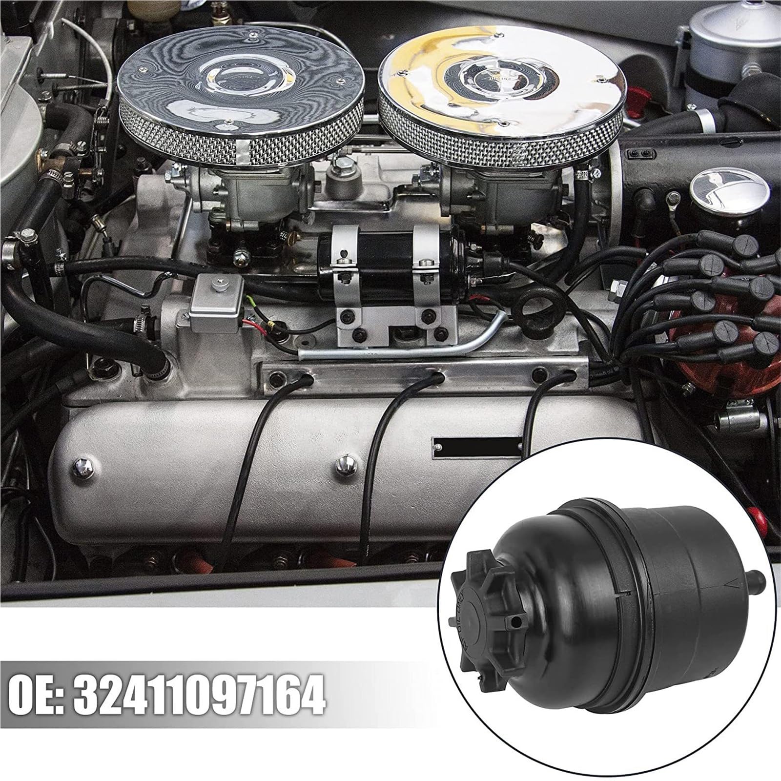 Pompa serwowa układ kierowniczy Pasuje do Bmw E38 E39 525i 528i 530i 32411097164 Zestaw przewodów zbiornika wspomagania układu kierowniczego(A set)