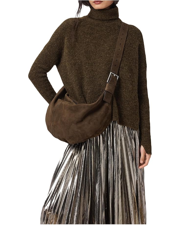 AllSaints Luna Suede Shoulder Bag - #5 of 5