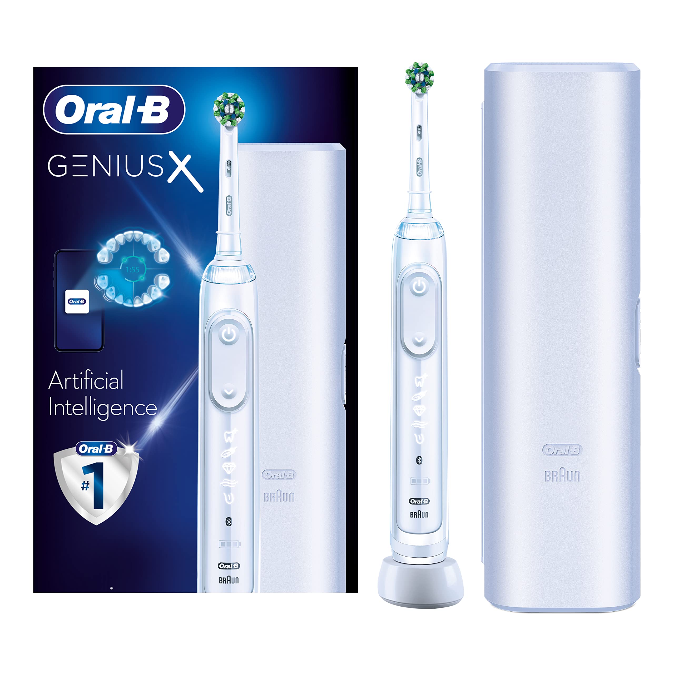 Buy OralB Genius X Electric Toothbrush with Artificial Intelligence