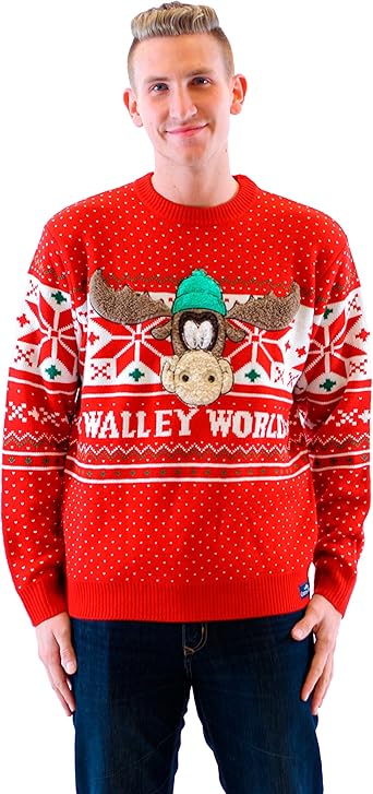 christmas moose sweater