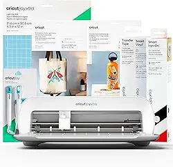 Cricut Joy Xtra Máquina de Corte Inteligente - Branco, Ideal para Personalização de Acessórios, Adesivos, Chaveiros, Cartões e muito mais