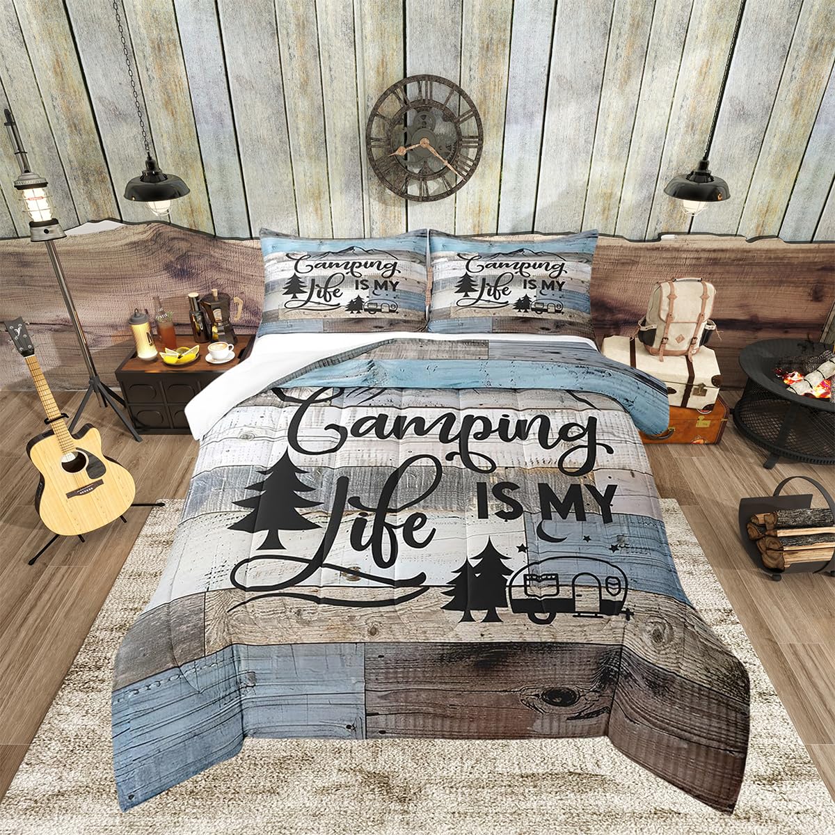 Manfei Camping Comforter Set