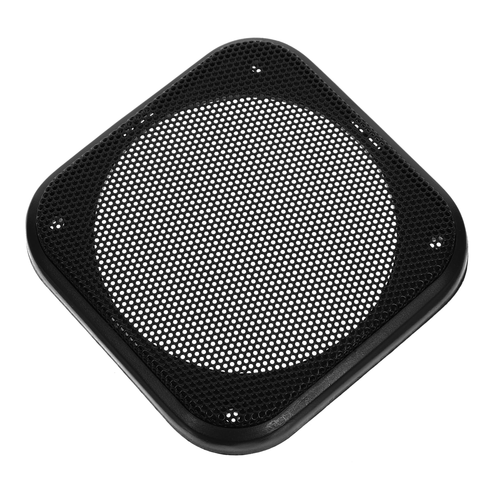 Cabilock Car Subwoofer Grill Protector Square Speaker Cover Mesh Guard Metal Plastic Durable Easy Installation for Audio Equipment