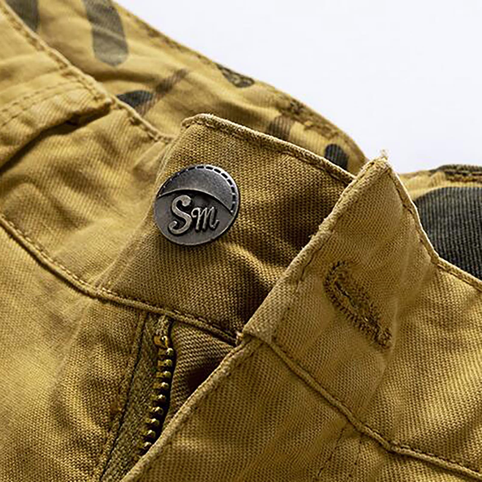 Pantalones Cortos de Verano para Hombres Cintura elástica para Mejor Ajuste Resistente a roturas y desgarros Transpirable y de Secado rápido Frescos en jornadas calurosas