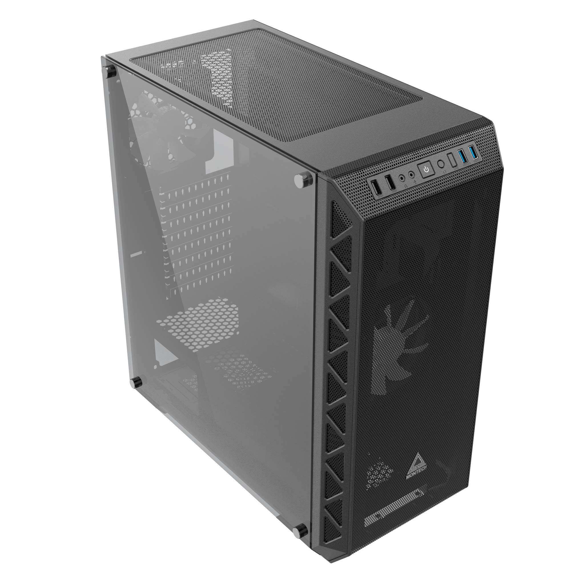 Montech AIR 900 MESH Black/ATX MidTower/High & Max Airflow/Dust Proof