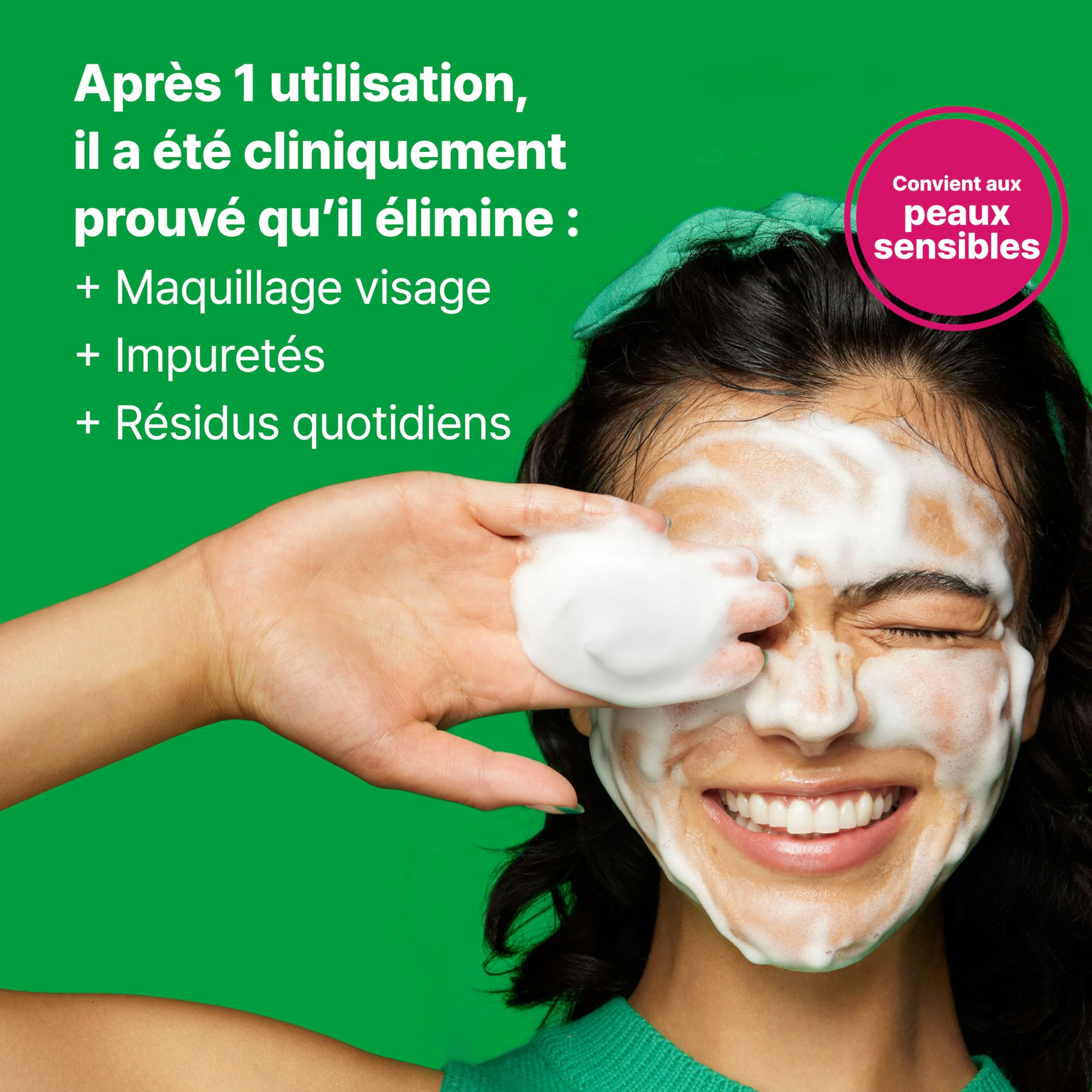 Dr.Jart+ Cicapair Nettoyant Visage Mousse Douce pour Peau Sensible | Nettoyant Visage Coréen, 150 ml