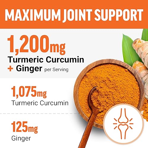Vista 13 de Force Factor Better - Suplemento de apoyo para articulaciones de cúrcuma para una salud extra fuerte, con curcumina de cúrcuma HydroCurc