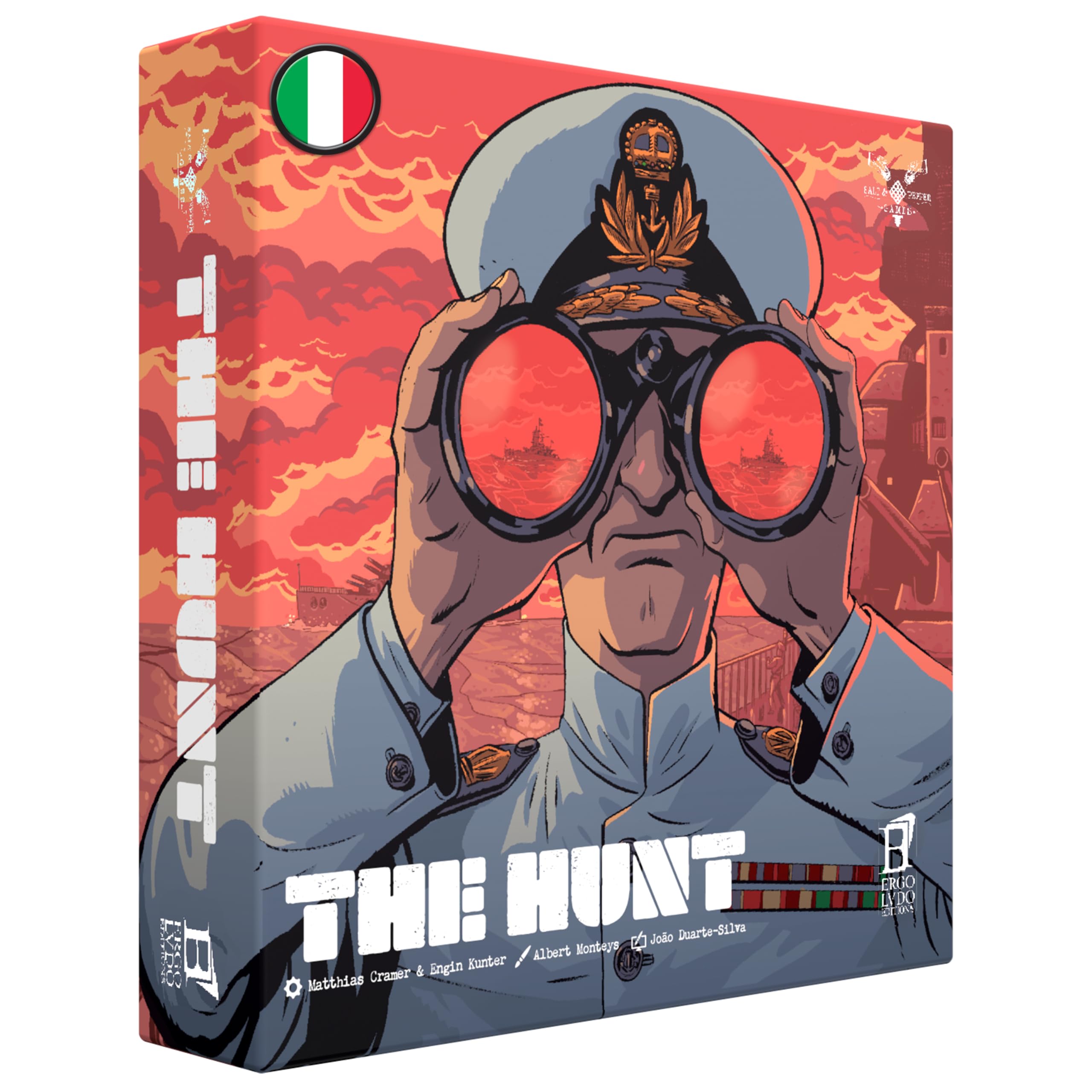 Asmodee: The Hunt Board Game, 14+ Years, 2 Players, Italian Edition