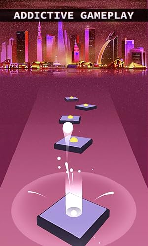 Music Ball Hop Tiles 3D Beat Master: Bouncing Ball Rhythm Music EDM Rush Game