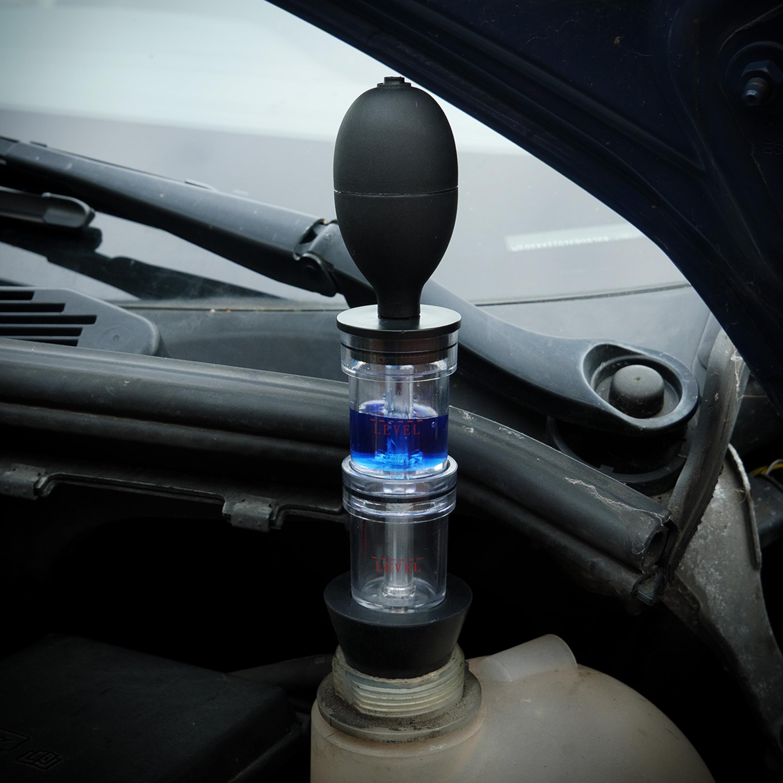 X - Kit tester CO₂ PRO per guarnizioni della testa, prodotto nel Regno Unito, 500 ml, rileva guasti alle guarnizioni della testa, perdite di liquido refrigerante, contaminazione da gas di combustione