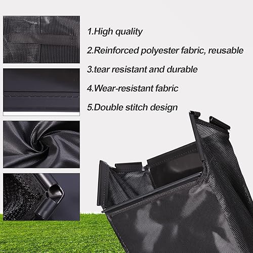 Miniatura 5 de Cortadora de césped Bolsa de césped 964-04117A 664-04117A PARA MTD Troy Bilt 21 "cortacésped 964-04117B 664-04011 664-04027 664-04034 Fit TB110