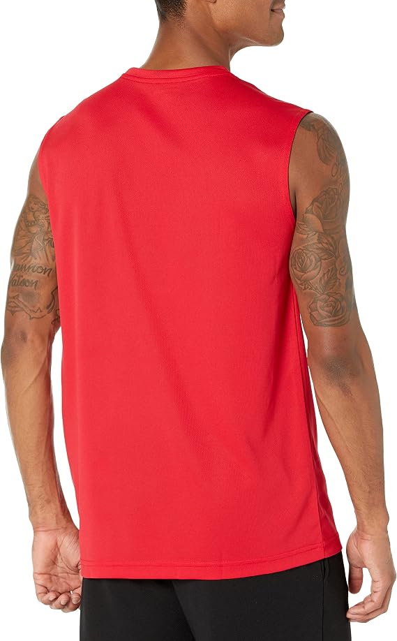 Amazon Essentials Men's Gym Tank Tops, Moisture-Wicking Dry Fit Breathable Muscle Shirts