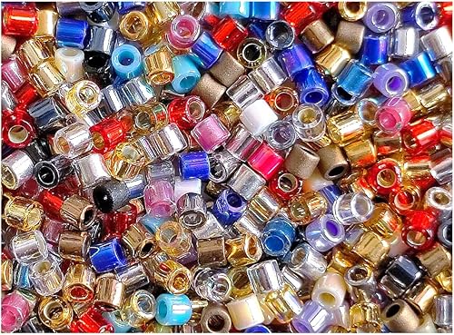 Miniatura 1 de Cuentas de semillas Delica 80, cuentas japonesas Miyuki, mezcla 1