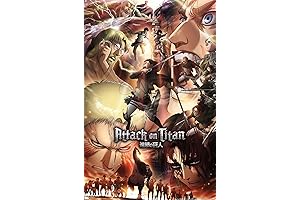 Attack on Titan Season 3 Key Art Wall Poster