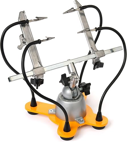 Miniatura 2 de Banco de trabajo base  Estaciones de soldadura de manos ayudantes  Herramienta de mano de ayuda para soldador  Diseñado para herramientas PanaVise y