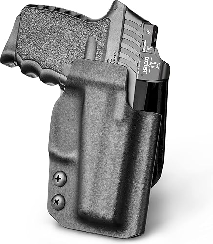 OWB Funda Kydex compatible con Glock 1719, Glock 4343X, SD9 VE, M&P 9 M2.0 Compacto y tamaño completo, SCCY CPX-1 CPX-2, Hellcat, Taurus G3CG2C, M&P