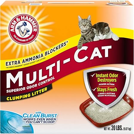multi cat clumping litter