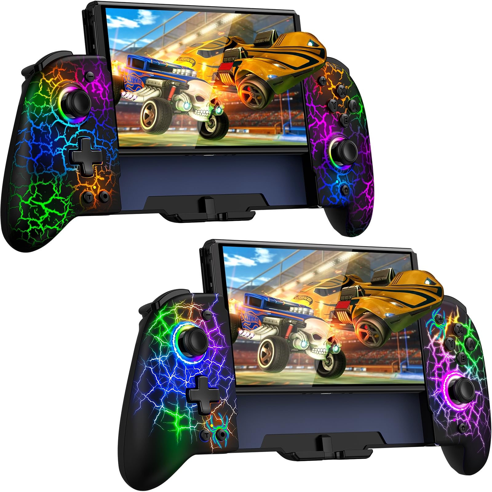 Gammeefy Spider-Silk Pattern Controller (Hall joystick) + Crack Pattern Controller (Hall joystick)