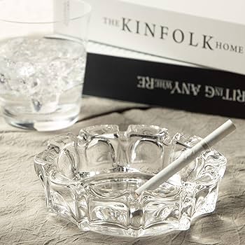 パーラメント　ガラス灰皿2009 昭和レトロなガラスの灰皿