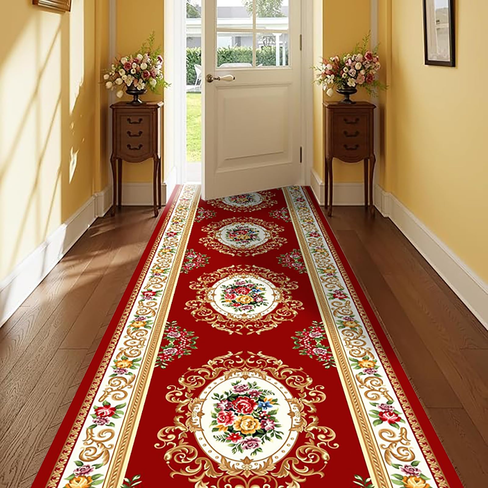 Tapis de couloir pour entrée et hall traditionnel