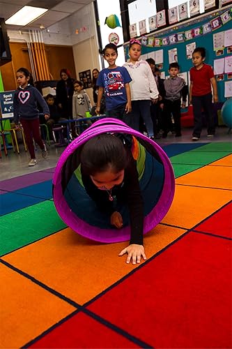 Miniatura 9 de Túnel para gatear de Peek a Boo I see you Multicolor y con malla Longitud 72 pulgadas