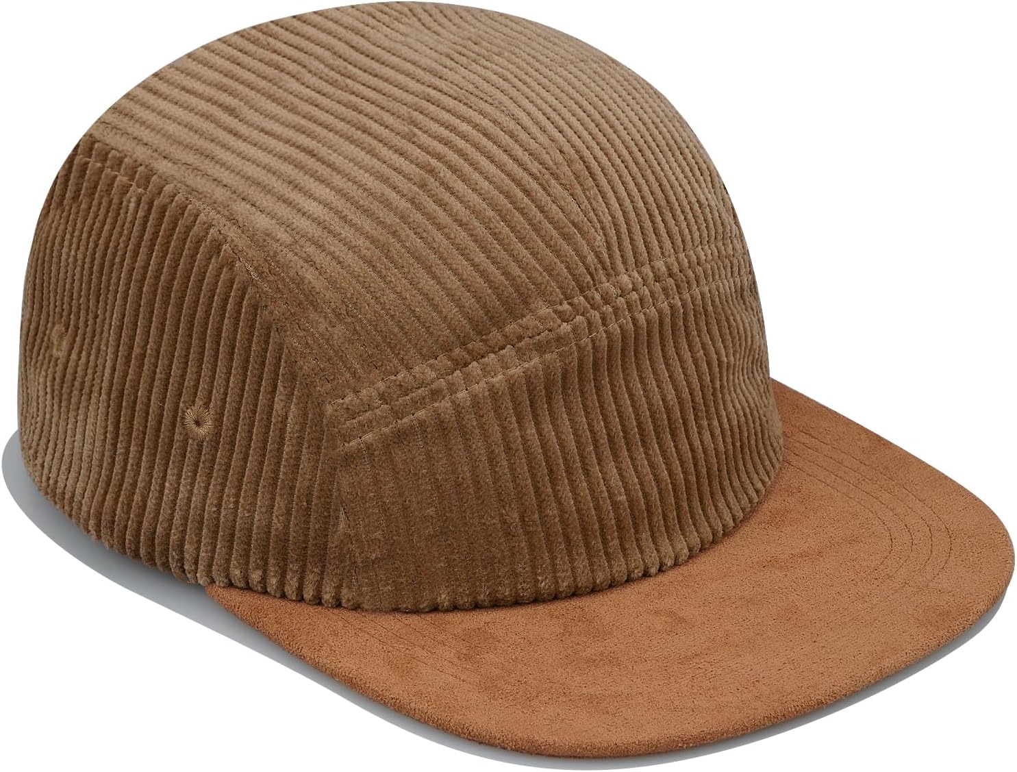 Croogo Classic Corduroy 5 Panel Caps Flat Brim Baseball Cap Unstructured Vintage Dad Hat Men Snapback Trucker Hats Umpire Cap - Image 4