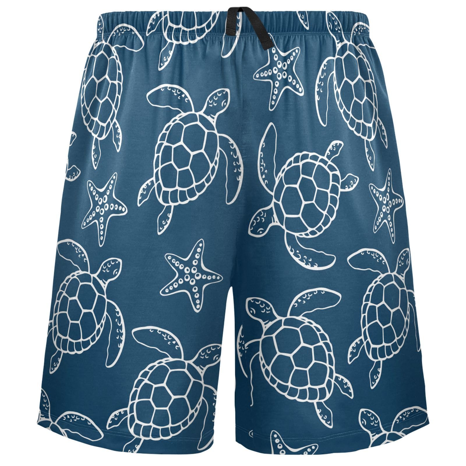 visesunny Men's Pajama bottoms Lounge Sleep Shorts Summer Soft Comfortable Breathable Pajamas Shorts with Pockets