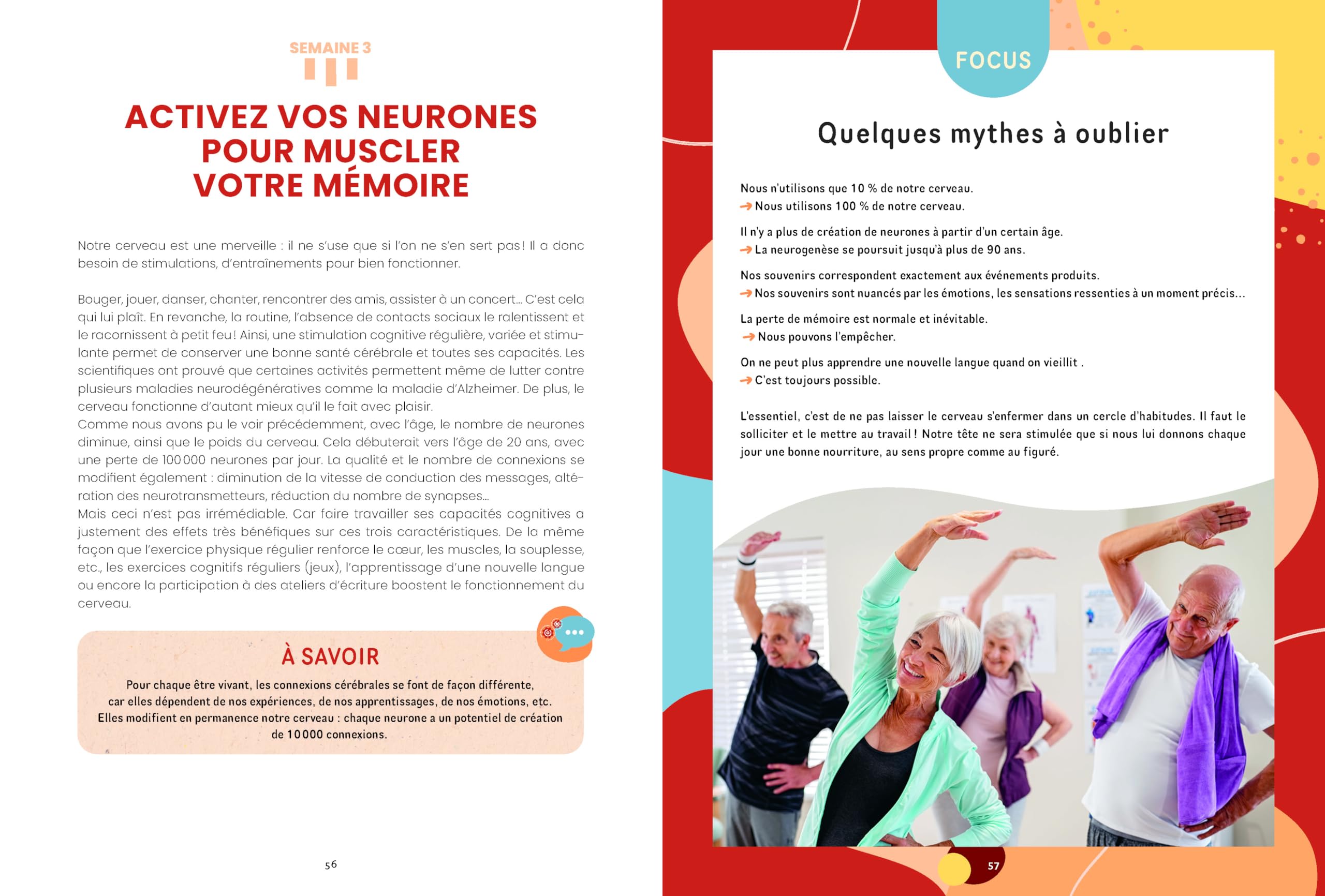 Je muscle ma mémoire: Le programme complet pour stimuler sa mémoire à tout âge