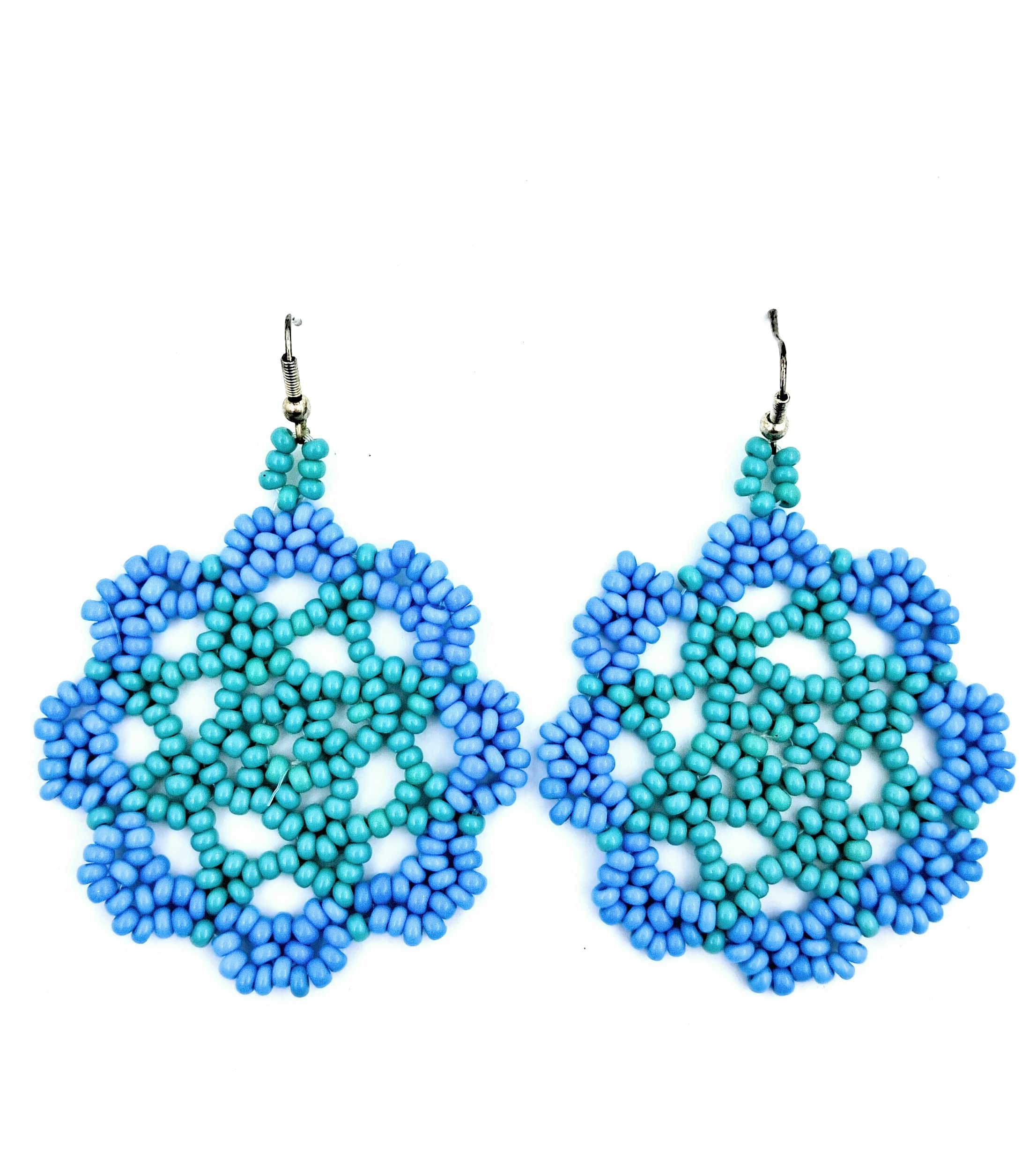 Turquoise Glass Seed Bead Earrings For Women (B0BYFD2M28) Amazon Price History, Amazon Price Tracker