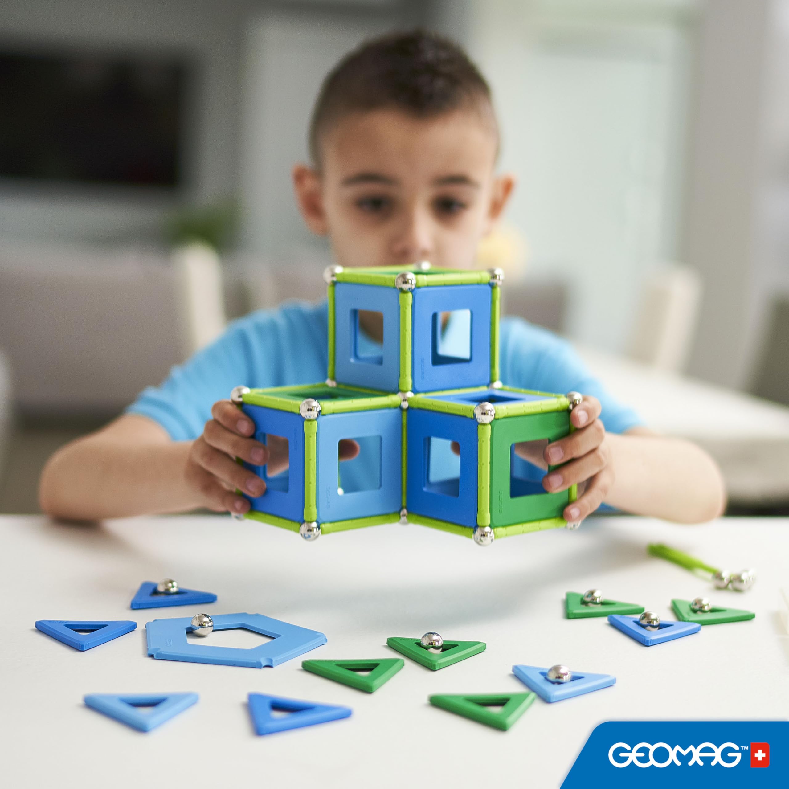 Geomag 473 klasyczny zestaw budynków, wielokolorowy