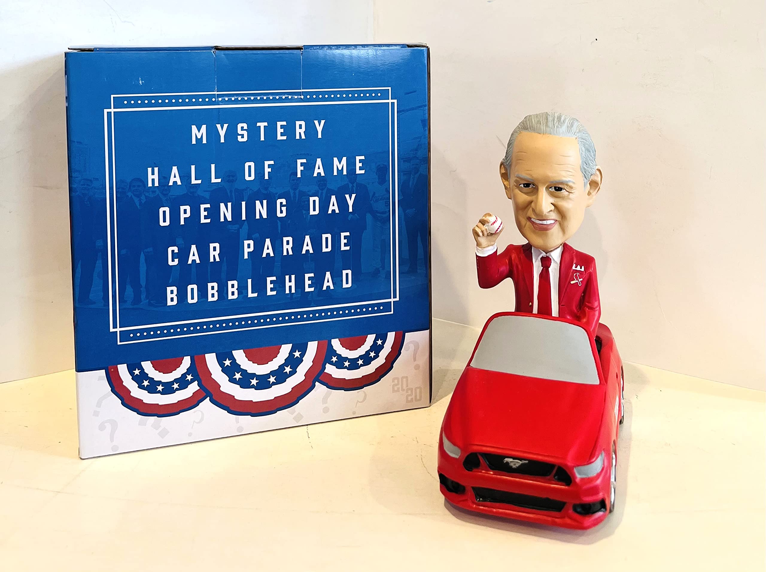 Stan Musial Tony Larussa Jack Buck 2022 Bobblehead Set