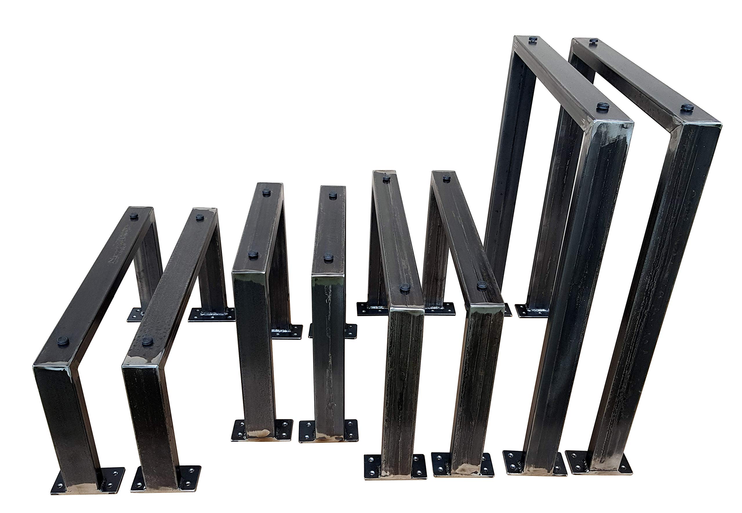 Guida per tavolo MTS (altezza 720 mm) SWIRZ telaio per tavolo 60x30 base per tavolo - 1 coppia (2 pezzi) (Altezza 720 mm, Lunghezza 400 mm)