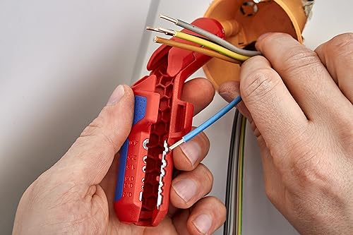 Miniatura 6 de KNIPEX - Herramientas 16 95 01 SB - Ergostrip, Tamaños métricos, versión para diestros (169501SB)