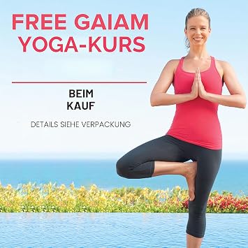 Gaiam Yoga Mat - Foldable Travel Fitness and Exercise Mat - Foldable Yoga Mat for All Types of Yoga Pilates and Floor Workouts (68 L x 24 W x 2mm Thickness)