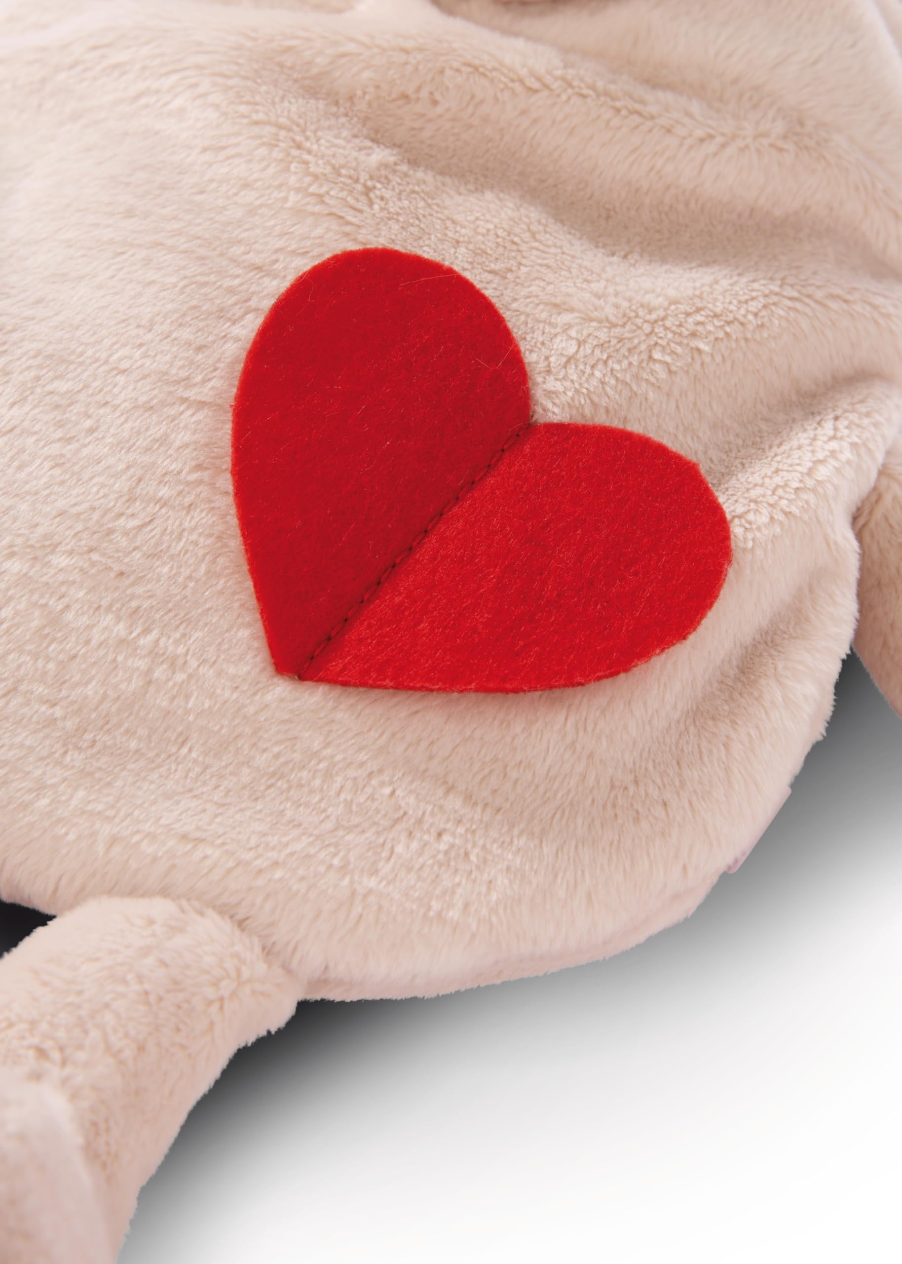 NICI Borsa dell'acqua calda Cane 300ml 34cm beige - Sostenibile, 2 in 1 - Peluche morbido e accogliente e scaldino per letto per ragazze e ragazzi