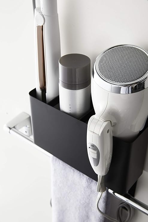 Amazon 山崎実業 Yamazaki ドライヤーホルダー ブラック 約22x7 5x24cm タワー 4287 ランドリー収納 オンライン通販 Amazon 山崎実業 Yamazaki ドライヤーホルダー ブラック 約22x7 5x24cm タワー 4287 ランドリー収納 オンライン通販