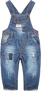 KIDSCOOL SPACE Baby,Clothing,Baby Boys 0-24m,Dungarees KIDSCOOL SPACE Baby Denim Overall,Toddler Little Soft Cute Jean Jumper