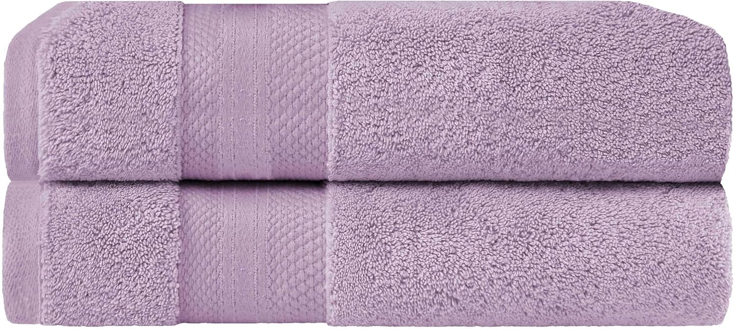 Superior Turkish Cotton 2Piece Bath Towel Set, Body Towels