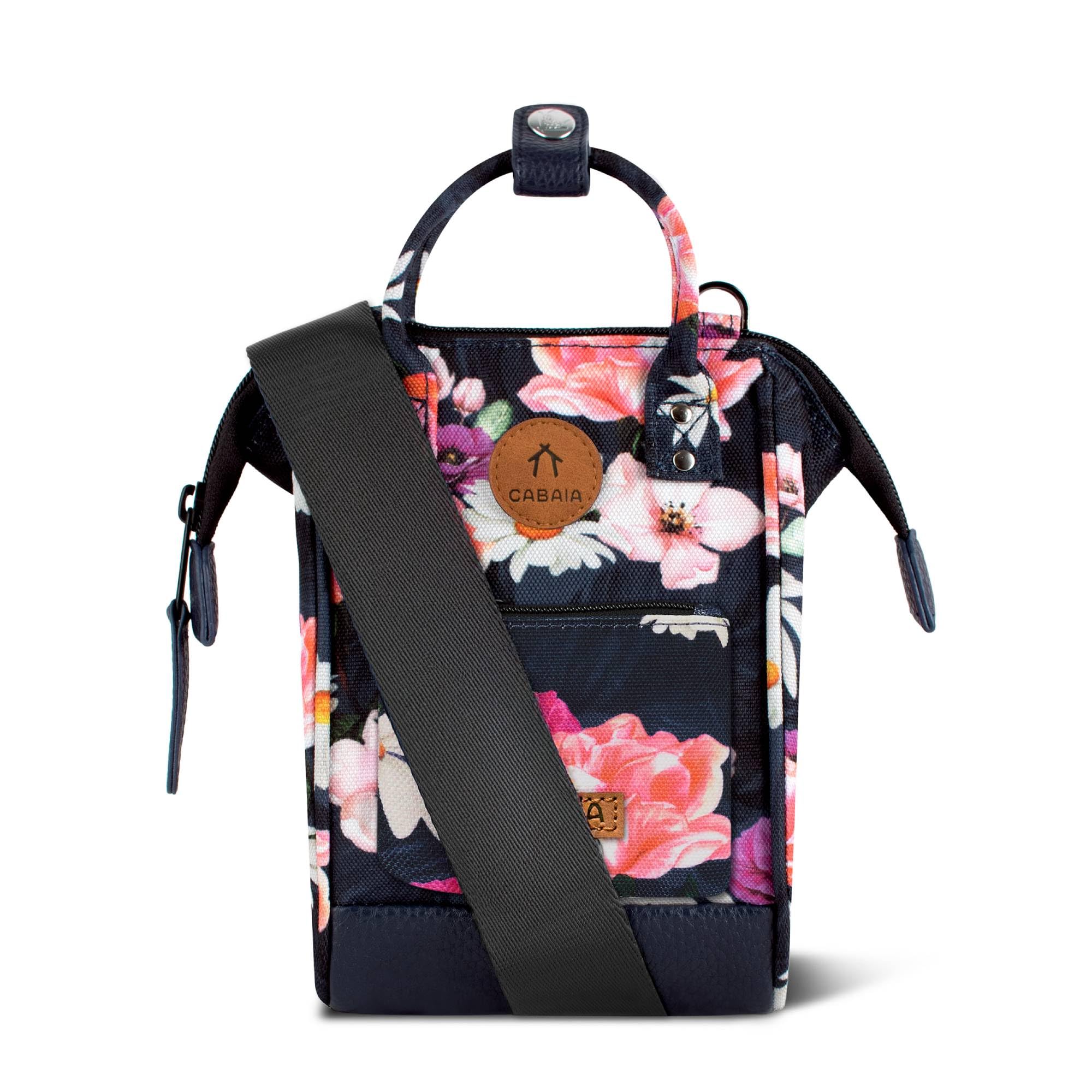 CABAIA Nano Bag Osaka – Sac Bandoulière 1,​8 L pour Femme et Homme – Tissu Recyclé, Déperlant et Vegan – Design Compact et Pratique – Bleu