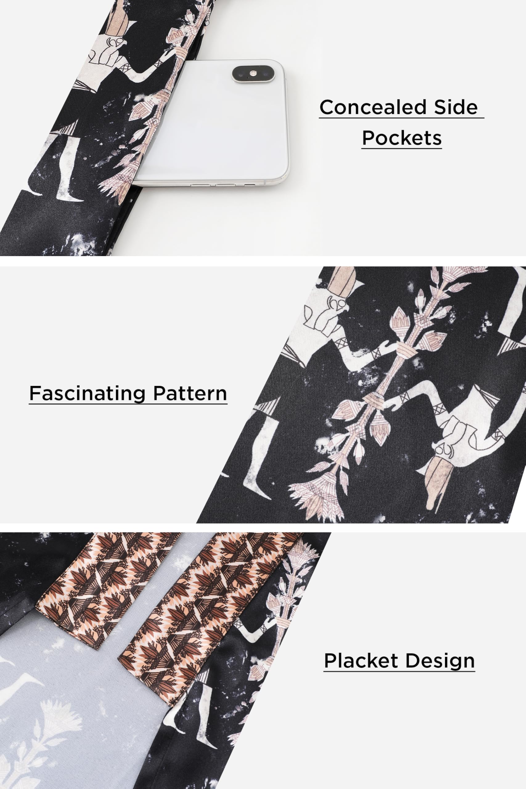 BABEYOND Houndstooth kimono męski szlafrok kąpielowy – długi jedwabny płaszcz do spania męski bielizna nocna satynowy szlafrok szlafrok modny szlafrok kąpielowy