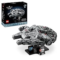 LEGO Star Wars 75375 Millennium Falcon - Set da Costruire con Astronave da Collezione per Adulti