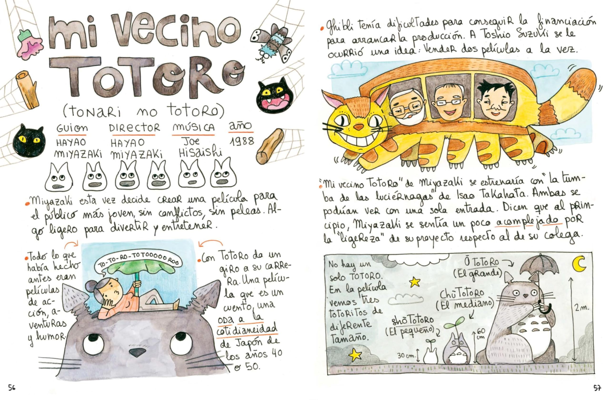 Totoro y yo: Todo lo que descubrí sobre las pelis de Hayao Miyazaki (Ilustración)
