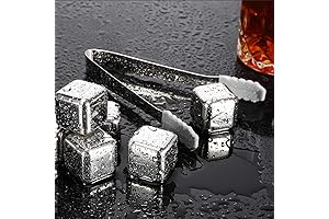 Reusable Steel Ice Cubes for Whiskey