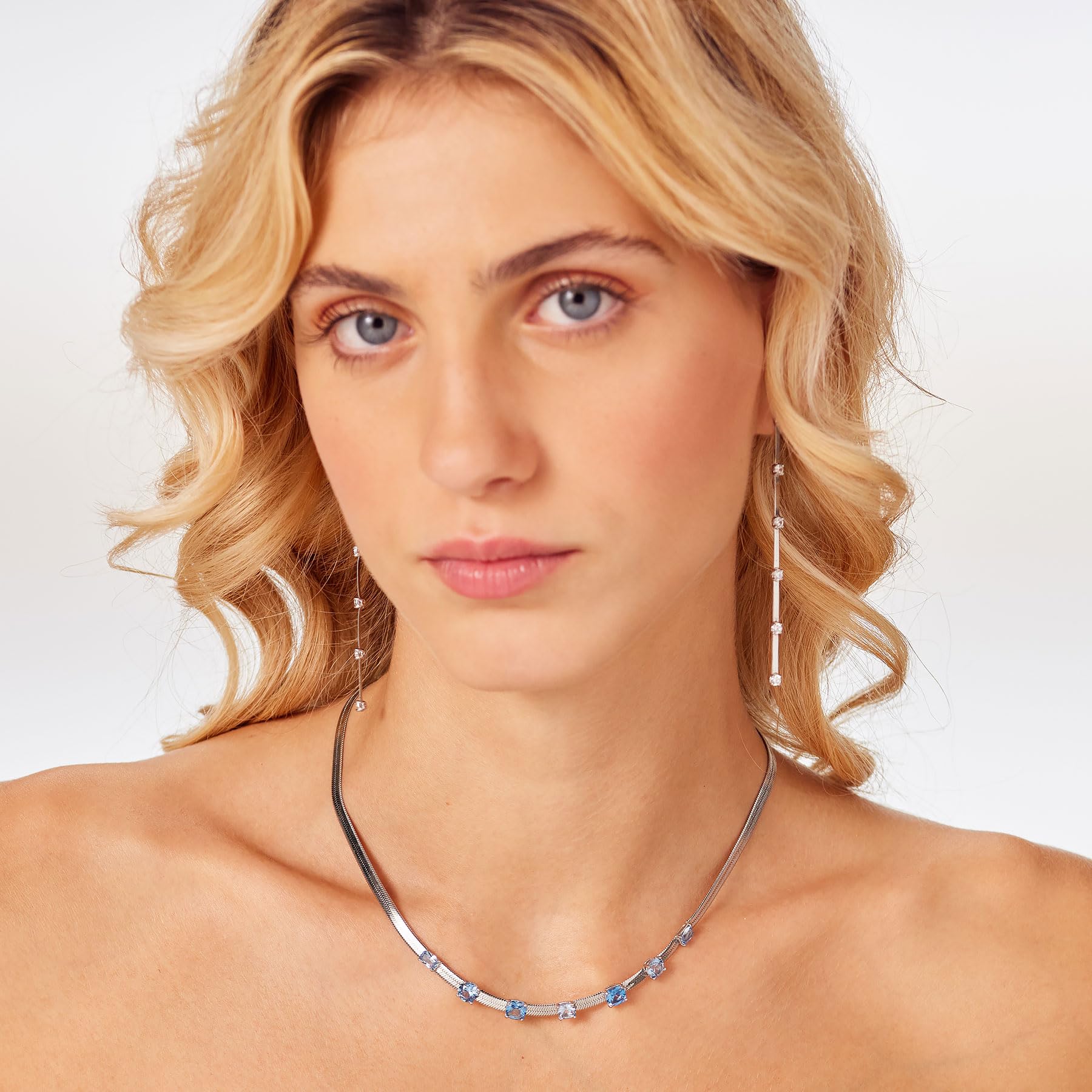 Brosway Collana Donna Girocollo in Acciaio | Collana Girocollo Con Cubic Zirconia | Collezione Dreaming - BIG05