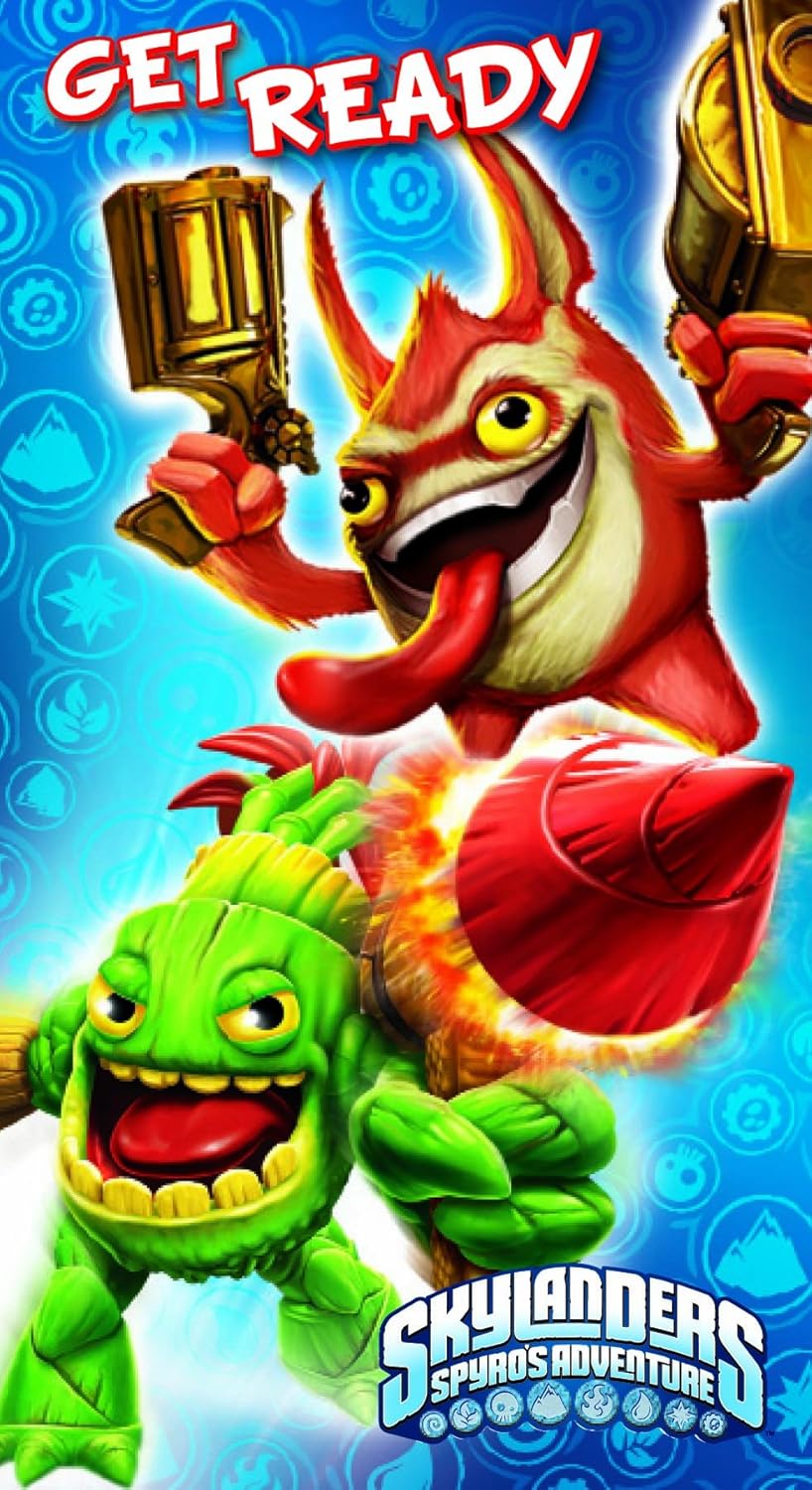 Skylanders General Birthday Greeting Card : Amazon.co.uk: Stationery